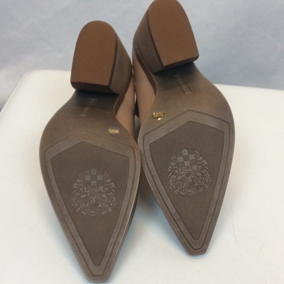 Vince Camuto Tan Leather Ankle Boots | 8M/38 1/2 - Picture 5 of 5